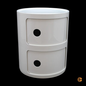 B-Ware Kartell Componibili 2 Container Designerbox Aufbewahrung Box SIEHE TEXT/FOTO