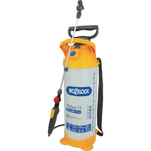 C-Ware Hozelock Drucksprüher 12l Garten Sprühgerät mit Multi-Nozzle und Aluminium