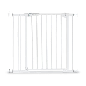 B-Ware Hauck Türschutzgitter Schutzgitter Clear Step Autoclose 2 Set Verlängerung Weiß