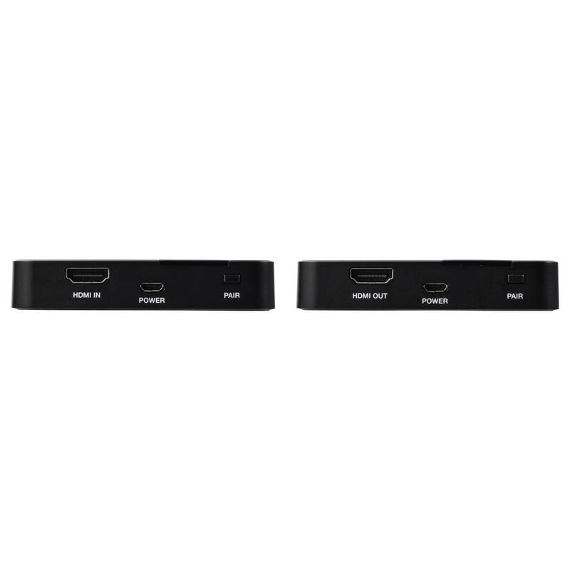 SpeaKa Professional HDMI Funkübertragung 50m 5GHz 1920x1080 schwarz Set - 4064161328041