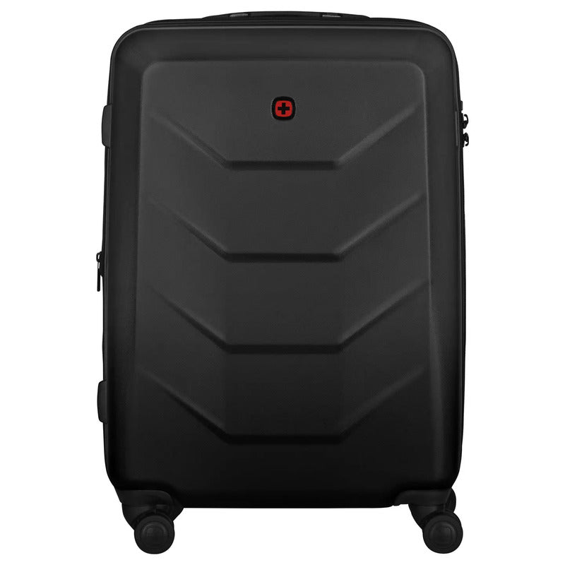 Wenger Schalenkoffer Trolley Prymo Medium Schwarz Reisekoffer 4 Rollen 450x650mm - 7611160242488