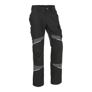 B-Ware Kübler Workwear ACTIVIQ Hose Herren schwarz/anthrazit Größe 29 Baumwolle