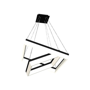 B-Ware Milagro Pendelleuchte Hängelampe LED Metall Acryl weiß schwarz Modern Stil