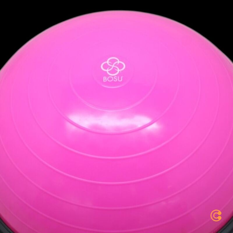 Bosu Balance Trainer Gymnastikball Home Trainingsgerät Pink Wohnzimmer Fitness - 33149108542