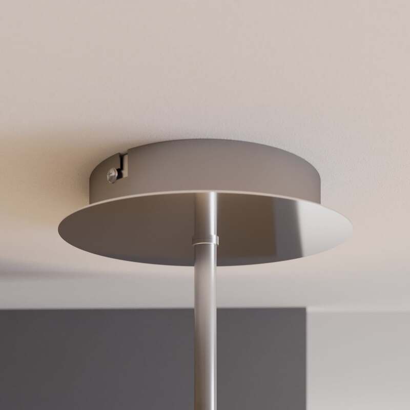 Lindby Deckenleuchte Lampe Gunda LED dimmbar Hängeleuchte Leuchte weiß Ø48cm - 4251096559293