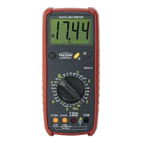 Testboy Multimeter Messgerät Digital LCD 600V automatischer Messbereichsschutz - 4028532203139