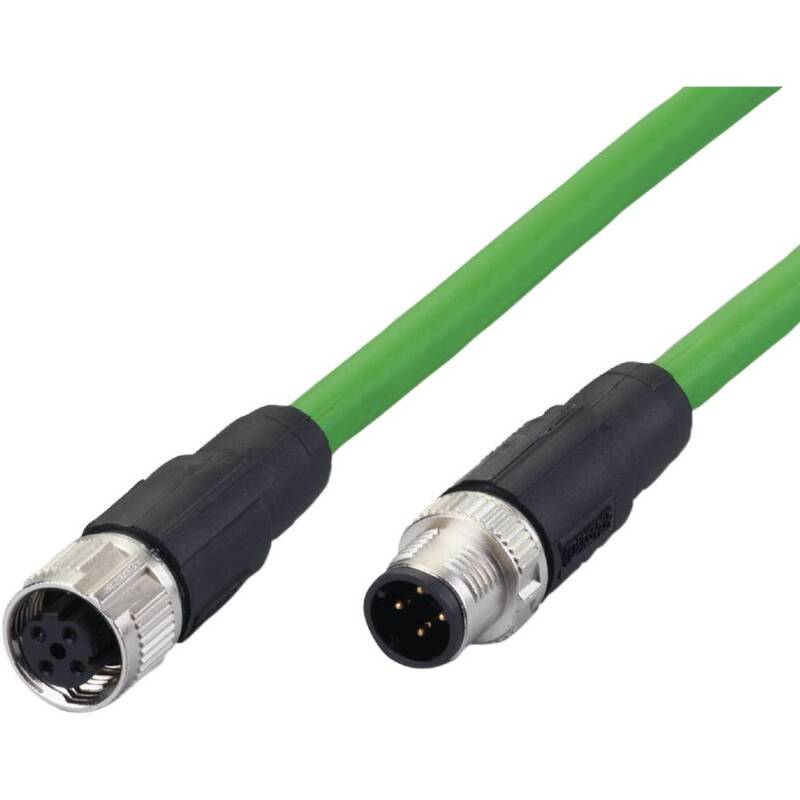 ifm Verbindungsleitung Verbindungskabel Stecker Buchse M12 4polig 20m PVC E12424 - 4021179287678