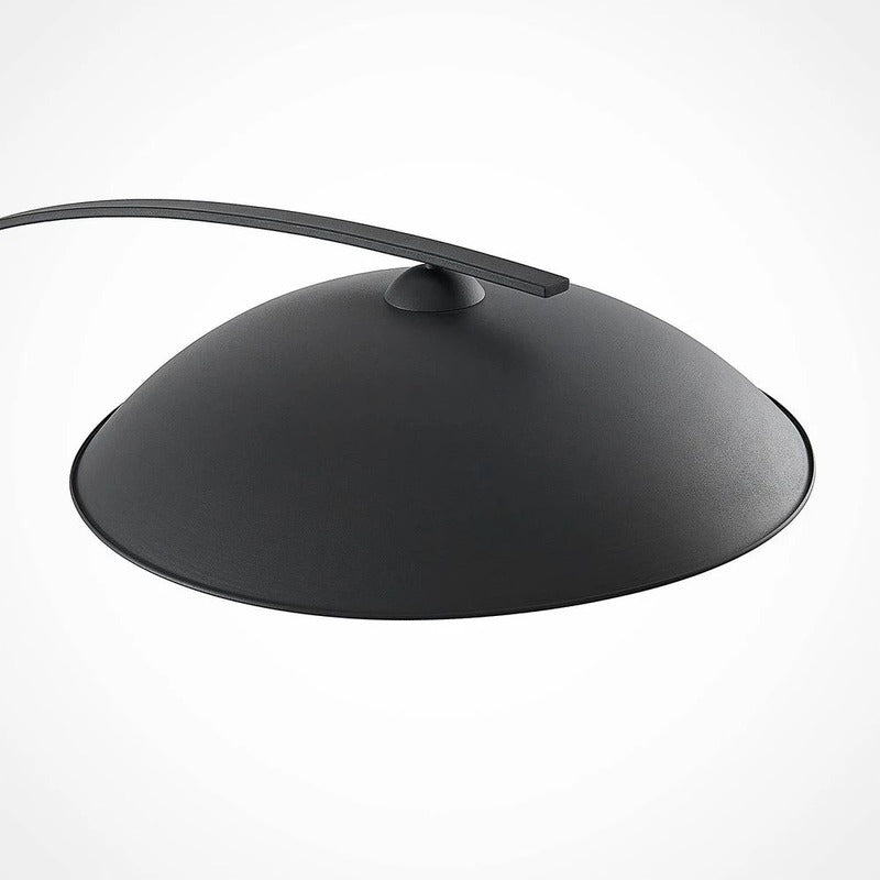 Lindby Bogenstehlampe Stehleuchte Emilienne schwarz goldfarben Wohnzimmer Lampe - 4251096592771