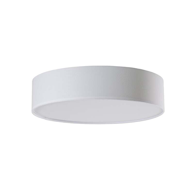 Lindby Deckenlampe Sebatin Hängelampe Lampe Leuchte mit E27-LED Ø 50 cm weiß - 4251096503074