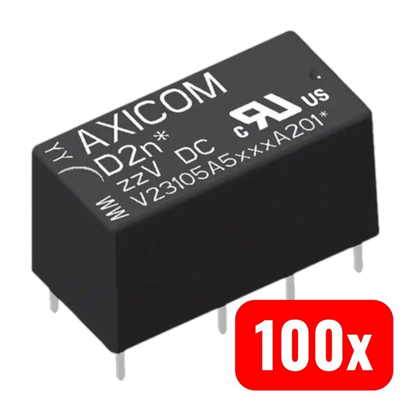 TE Connectivity Printrelais Relais 8-1393792-7 Tube Low RoHS konform 1 Stück - 2050012084930