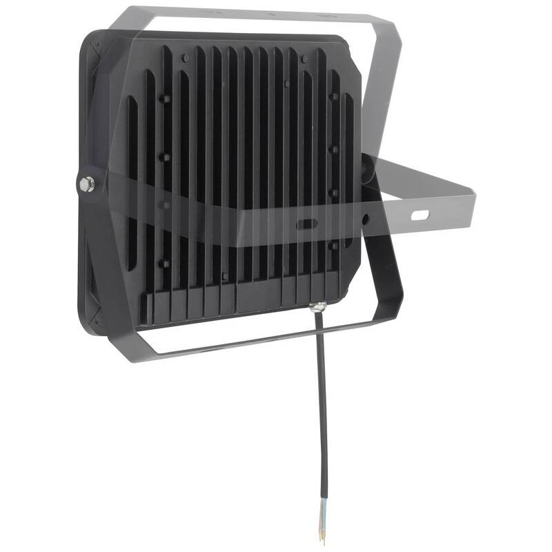 Sygonix LED-Flutlichtstrahler 200W warmweiß IP65 Aluminium schwarz 17000lm 120° - 4064161215457