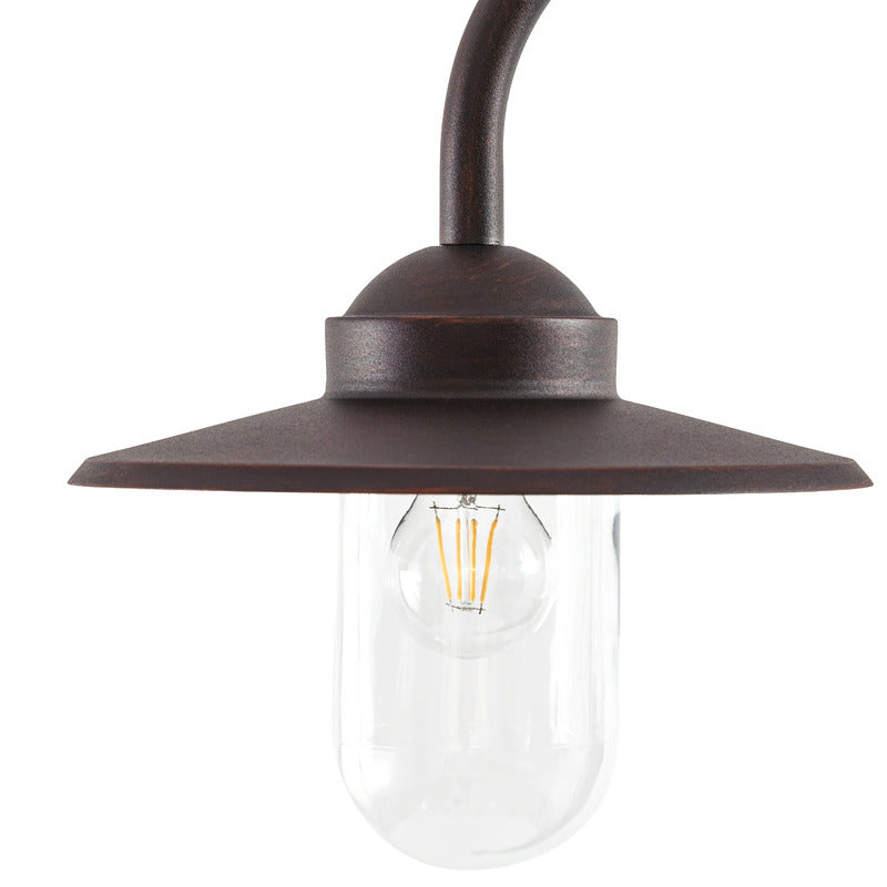 Lindby Außenleuchte Gartenleuchte Bilma LED Pollerleuchte rostfarben 220cm IP65 - 4255830911828