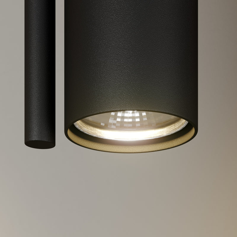 Sigma Lighting Deckenspot Deckenlampe Lampe Leuchte Strahler 3-fl. Leda schwarz - 5902846819837