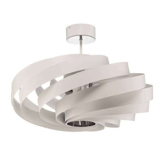 Euluna Deckenlampe Vento Deckenlampe Deckenlicht Bilderlicht E27 weiß Ø 60 cm - 5900108552034