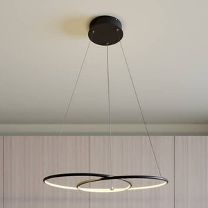 B-Ware Lindby Lucy Led Hängeleuchte Deckenlampe Pendelleuchte Lampe Leuchte Schwarz 780