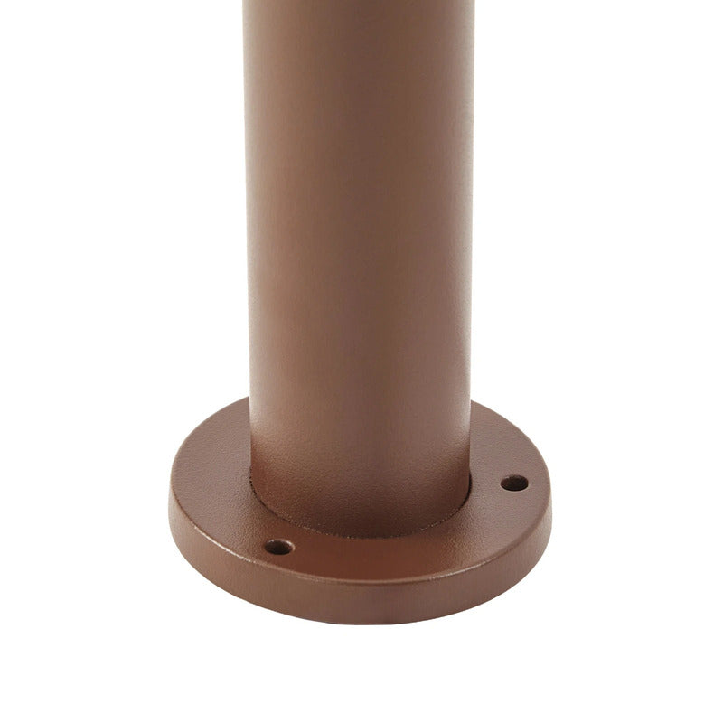 Lindby Wegeleuchte Gartenleuchte Fjorya LED Pollerleuchte braun IP65 90cm - 4255830909535