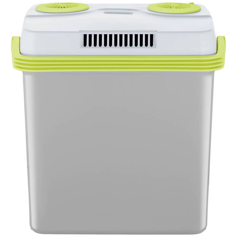 Severin Kühlbox Thermoelektrisch 25l Grau Grün 5V 12V 230V für Reisen und - 4008146040955