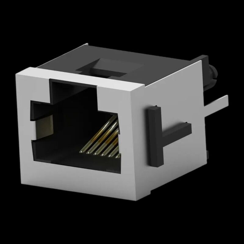 TE Connectivity Anschluss 100616-1 Modularjack Standard Modular Jacks 1 Stück - 2050007377344