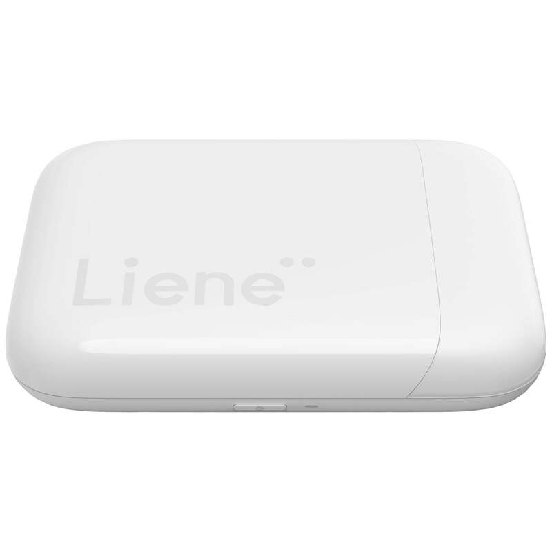 Liene Pearl 2x3 Fotodrucker mit 5 Blatt Zink-Papier und Bluetooth Weiß - 6971398601343