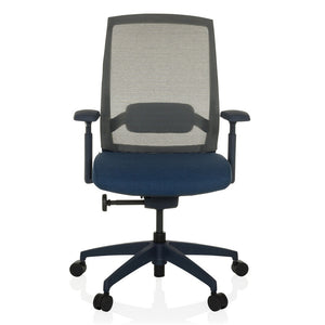B-Ware hjh OFFICE Bürostuhl Drehstuhl Schreibtischstuhl COLORE Netzstoff blau Profi