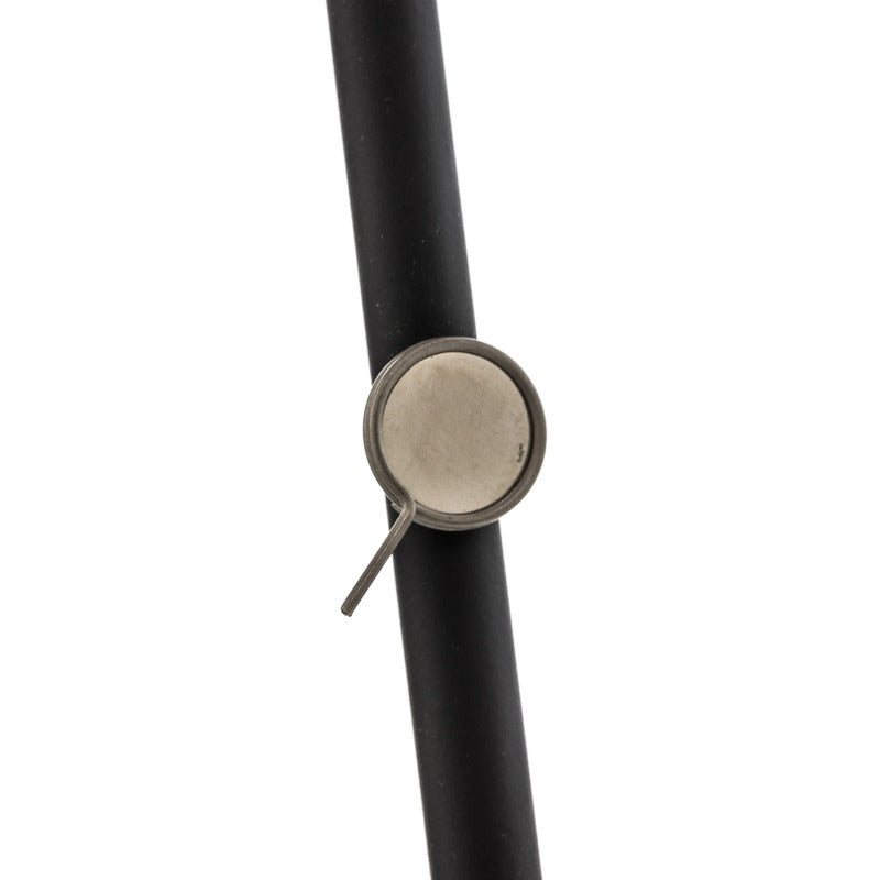 Lumina Stehleuchte Bodenlampe LED Daphine schwarz matt Stahl dimmbar Schalter - 6114013