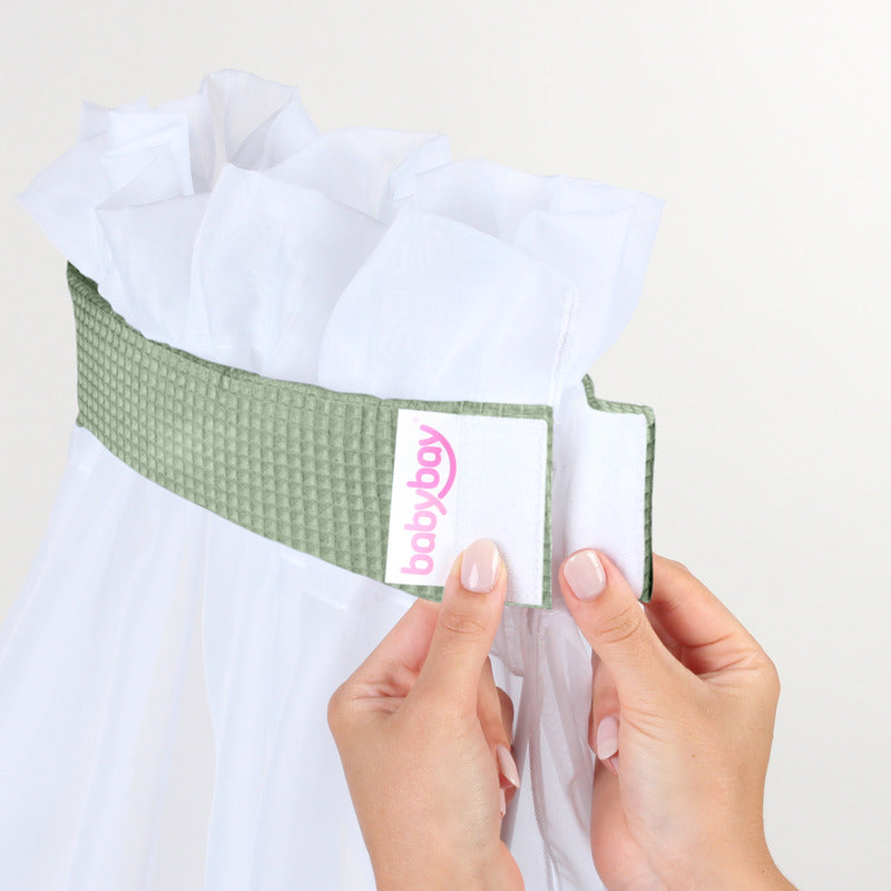 babybay Himmel Waffelpiqué atmungsaktiv Insektenschutz Zugluftschutz Netz - 4262356533656
