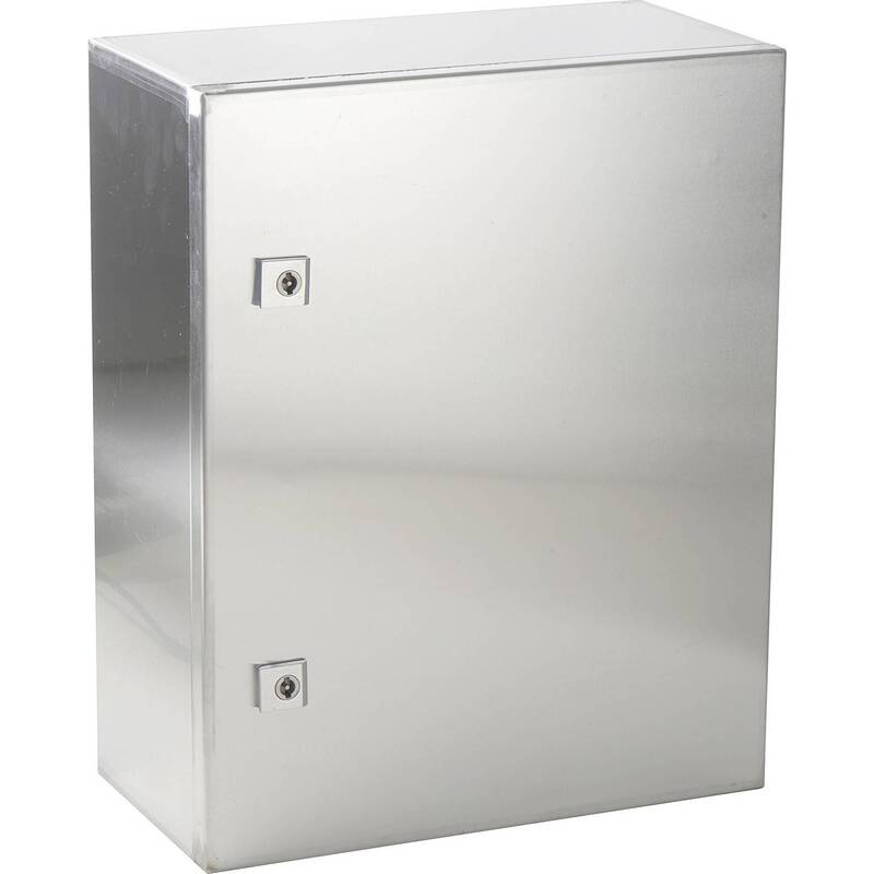 TRU COMPONENTS Schaltschrank Edelstahl TC-SS504020 IP65 lichtgrau 400x500x200mm - 4064161335414