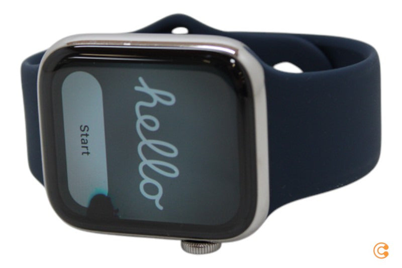Apple Watch Series 5 44mm Smartwatch Uhr Fitness Tracker SIEHE TEXT/FOTOS - 0190199279612