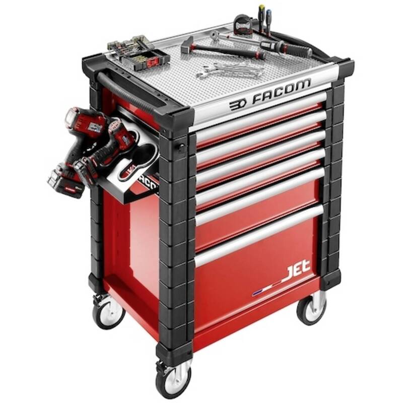 Facom Werkzeughalter Universalhalter für Werkstattwagen schwarz 380x200x200mm - 3662424107276