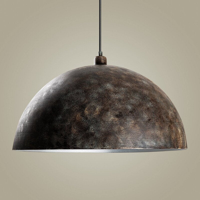 Opviq Hängeleuchte Berceste altmessing Metall Ø 60 cm dimmbar 15 W E27 - 8684283480395