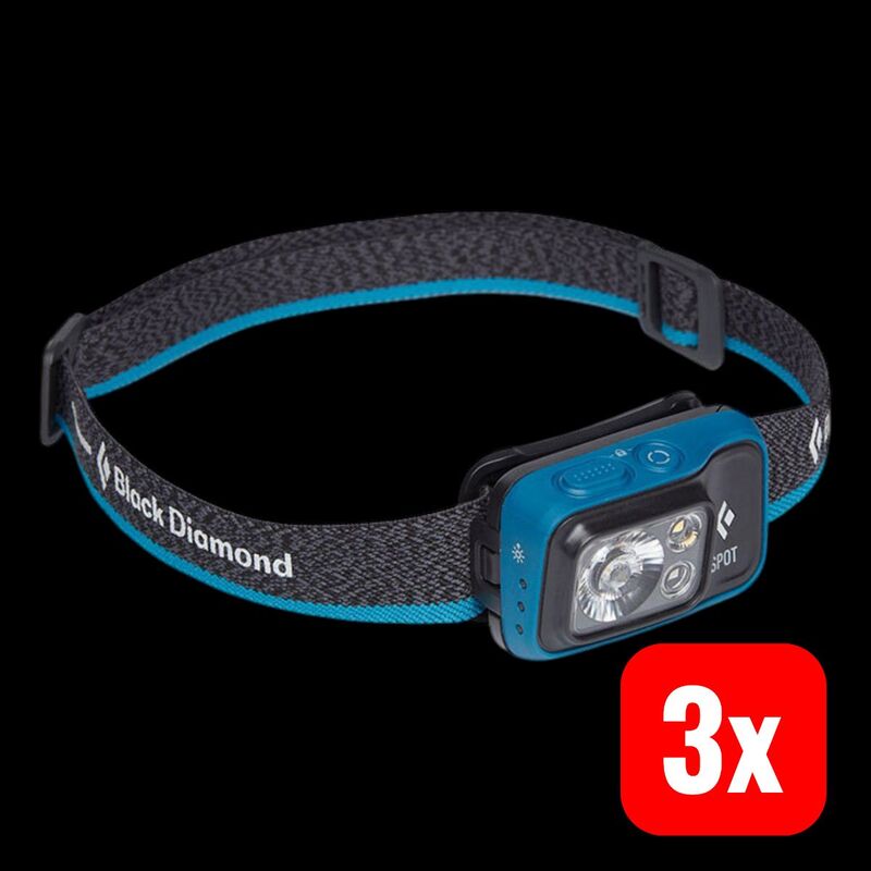 Black Diamond Stirnlampe Spot 400 Modell BD 1500 wiederaufladbar wasserdicht - 0793661519768