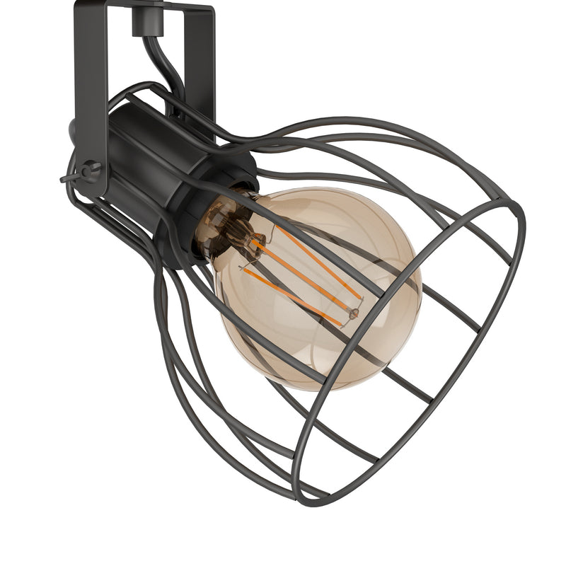 Eglo Deckenlampe Sambatello LED Lampe Leuchte dimmbar braun/silber 3-flammig - 9002759981365