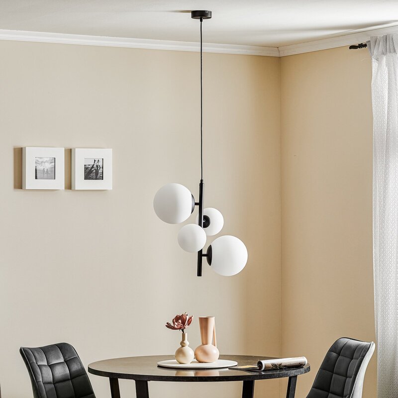Euluna Hängeleuchte Dione vierflammig schwarz Deckenlampe E27 SIEHE TEXT/FOTO106 - 5904798654306