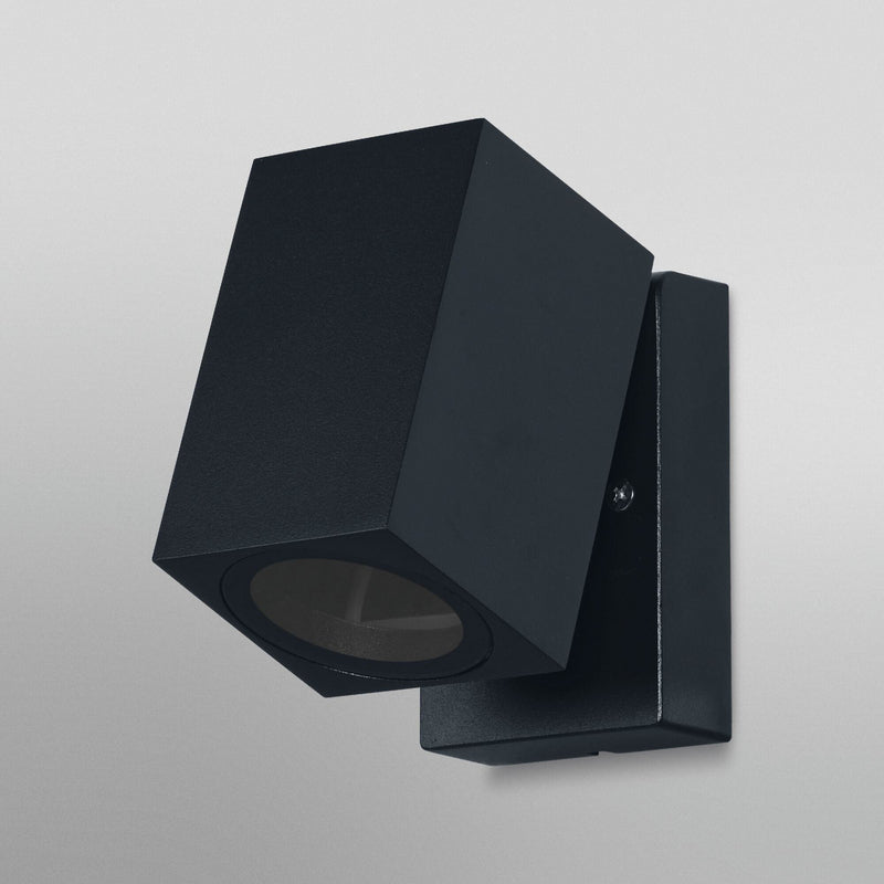 OSRAM Außenwandleuchte ENDURA CLASSIC CUBE schwarz dimmbar IP44 Aluminium 10cm - 4099854445989