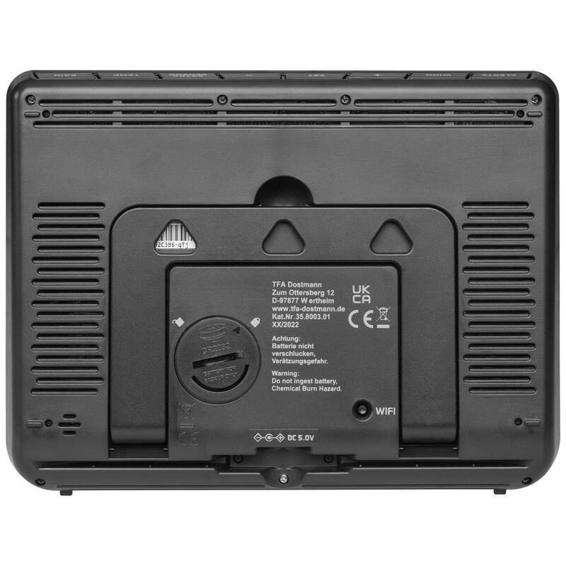 TFA Dostmann WLAN Wetterstation VIEW PRO 7 Tage Vorhersage max. 4 Sensoren - 4009816039187