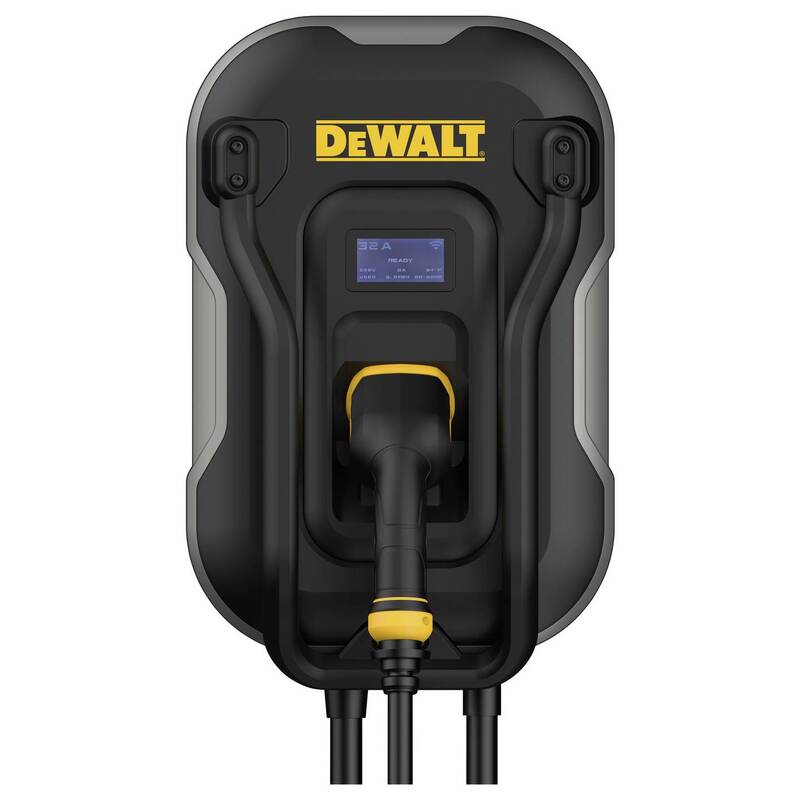 DeWalt Wallbox Typ 2 Mode 3 32A 22kW RFID App Elektrofahrzeug Ladegerät IP65 - 4064161478043