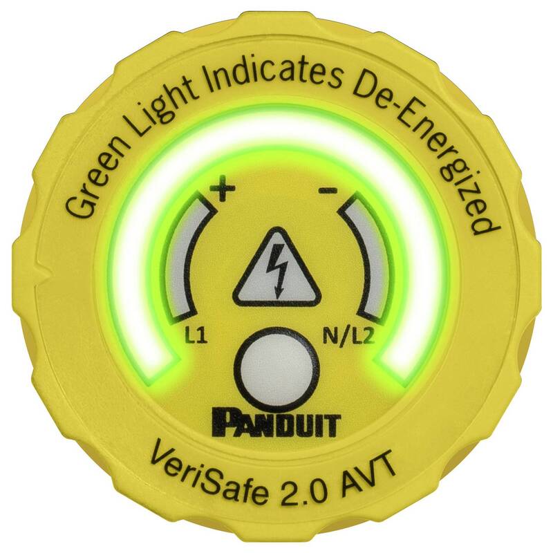 Panduit Spannungsfreiheitsprüfer Spannungstester VeriSafe 2.0 Systemkabel 2,4m - 0613056832596