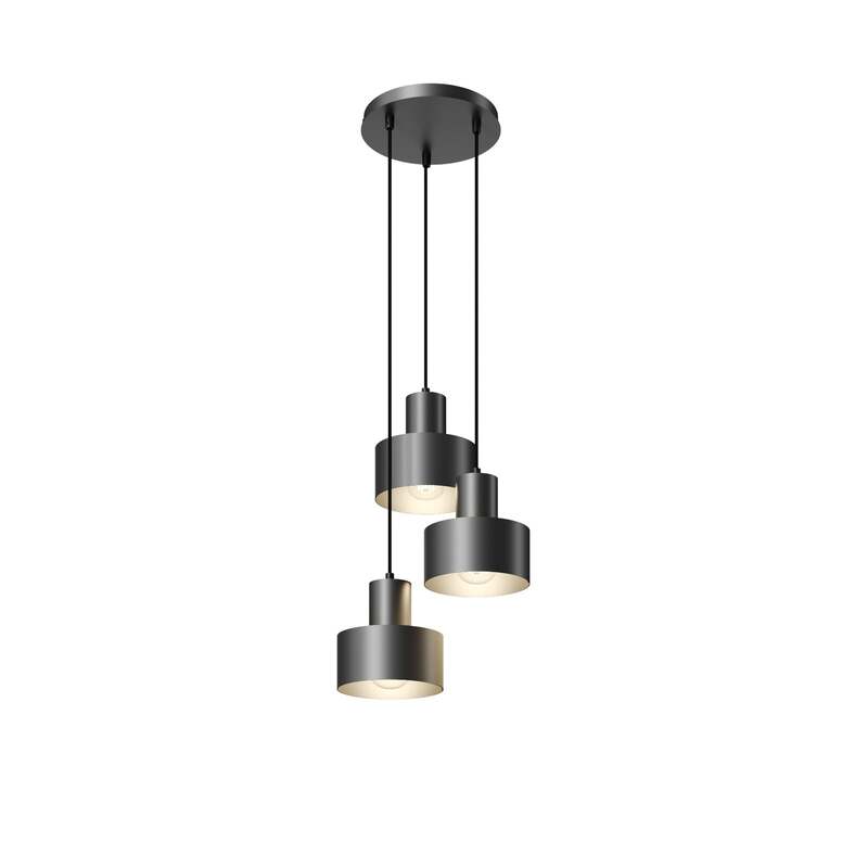 Sigma Lighting Hängeleuchte Rif Hängeleuchte Lampe LED Rondell dreiflammig E27 - 5902335264018