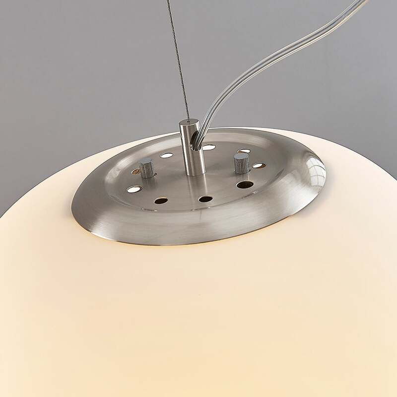 Lindby Glas-Pendelleuchte Ginevra Deckenlampe Hängeleuchte Deckenlampe Lampe E27 - 4251096552010