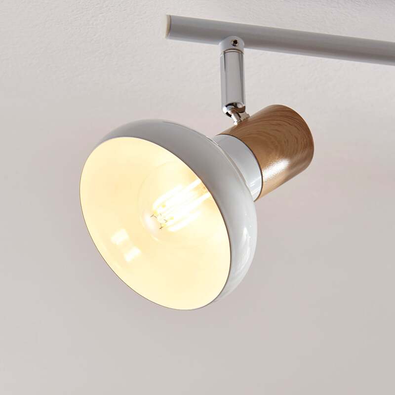Lindby Deckenlampe Deckenleuchte Fridolin LED Lampe dimmbar weiß 3-flg 50cm - 4251096546699