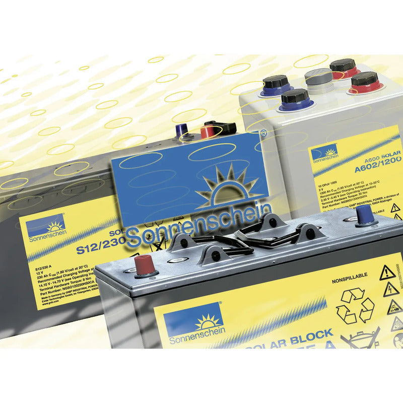 GNB Sonnenschein Solarakku Bleigel-Akku dryfit SB12/60 A Batterie Bleigel 12 V - 2050001755452