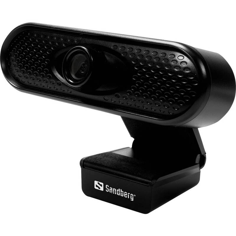 Sandberg Webcam Kamera USB Full HD Webcam 1080P Mikrofon Farbe 80 STÜCK - 5705730133961