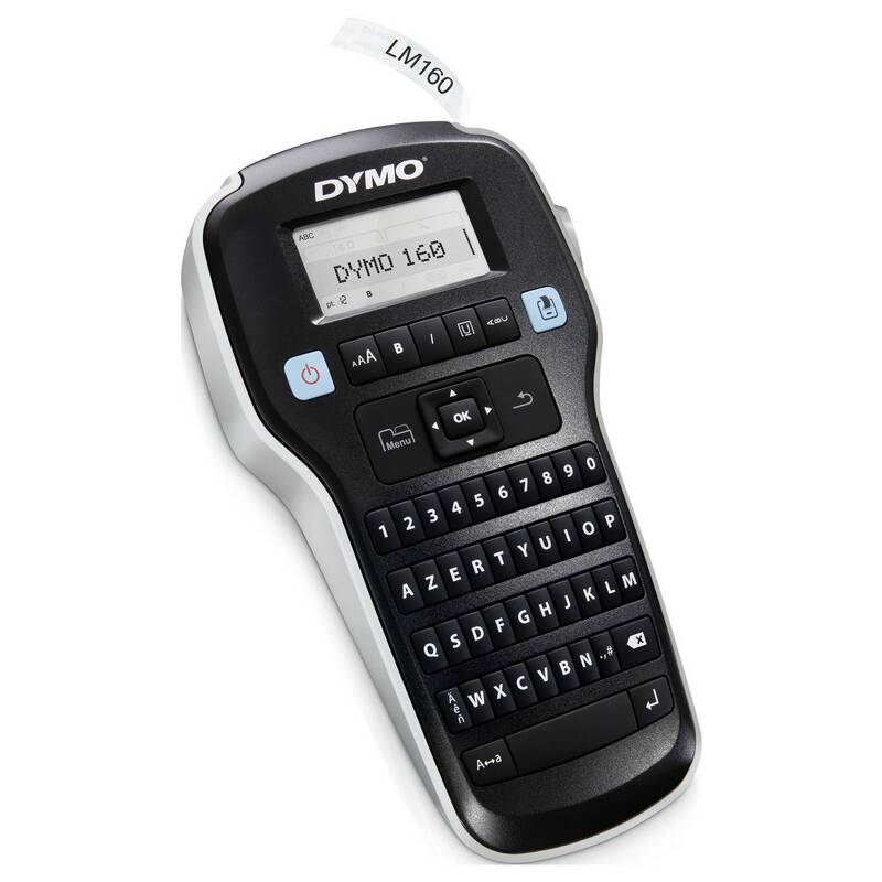 DYMO Beschriftungsgerät LabelManager 160 AZERTY Etikettendrucker D1 6-12mm - 3026981808104