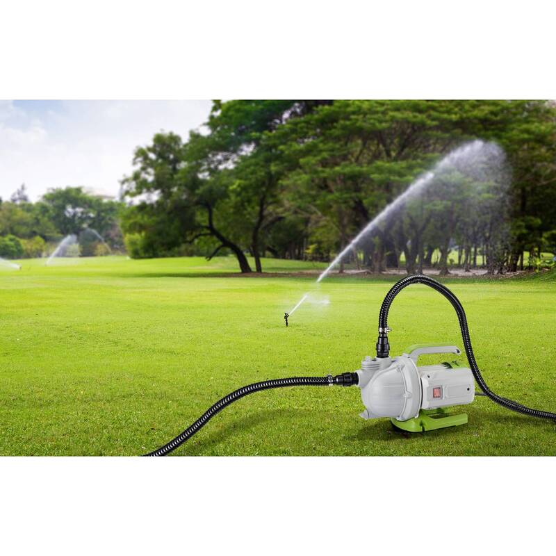 TOOLCRAFT Gartenpumpe 800W 5000l/h Bewässerungspumpe Gartenwasserpumpe robust - 4064161310152