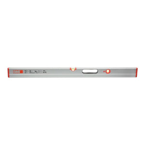 B-Ware BMI Wasserwaage Libelle Nivelliergerät 180cm Aluminium 4-Kammer-Profil robust