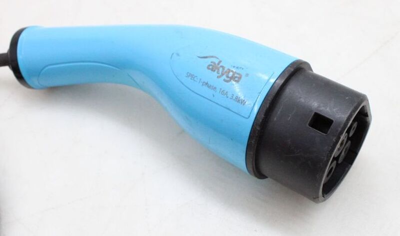 Akyga AK-EC-19 eMobility Ladekabel 5 m 3.8 kW Typ 2 IP54 Blau 16 A - 5901720139450