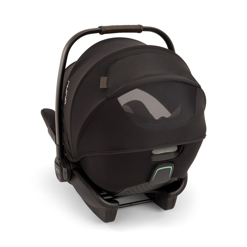 Nuna Babyschale ARRA flex Caviar 25 Autositz Gruppe 0+ schwarz von Geburt an - 8721094534142