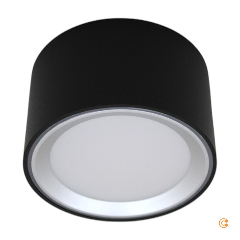 Nordlux LED-Aufbauleuchte Deckenleuchte Schwarz 5.5 W 110° warmweiß 8 STÜCK - 5704924022166