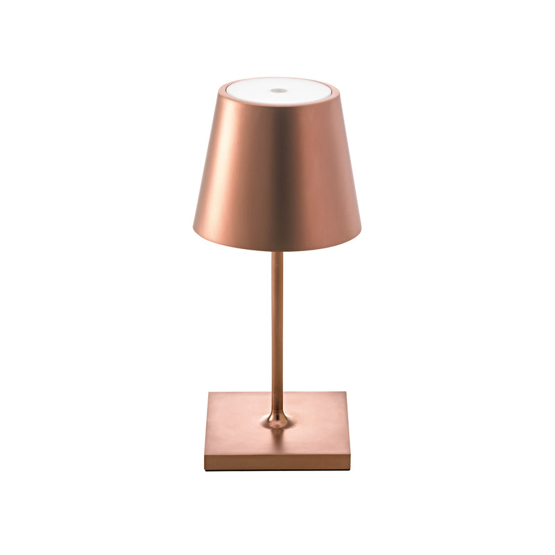 Sigor LED Tischleuchte Nuindie mini dimmbar bronze IP54 Akku Lampe 25cm hoch - 4028085454804