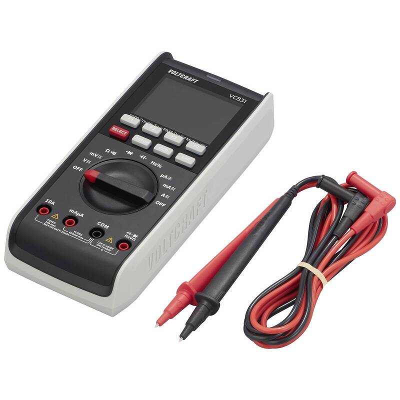 VOLTCRAFT VC831 Hand-Multimeter digital Multimeter Messgerät Strom Spannung 136 - 4064161218052